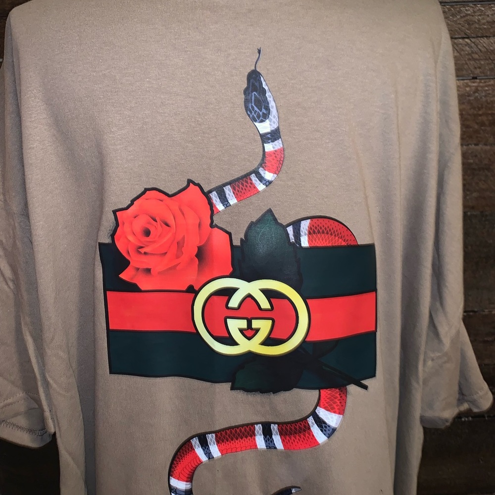 Gucci Mens Designer Tee